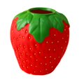 thumbnail image 1 of jifeng Strawberry Vase Flower Arrangement Cute Planter Pot for Home Kitchen Wedding red, 1 of 9