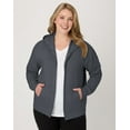 thumbnail image 6 of Hanes EcoSmart Women's Full-Zip Fleece Hoodie, 6 of 6