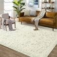 thumbnail image 2 of Garvee 9'x12' Floral Area Rug Vintage Print Carpet, Washable Rug Oriental Accent Indoor Rug with Non Slip Backing for Living Room Bedroom Office, Green, 2 of 6