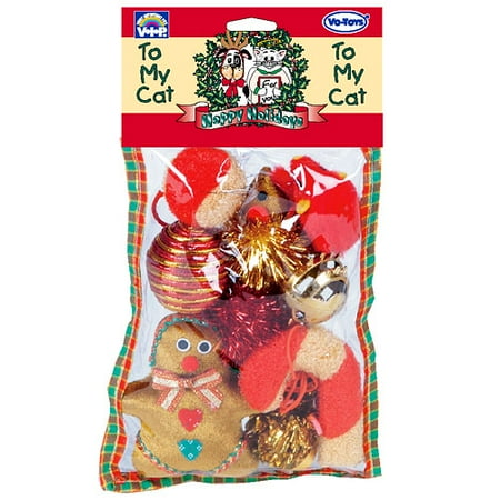 Holiday Kitty 9-Piece Gift Bag