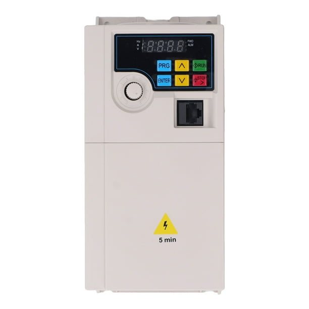 Uadme Inversor De Frecuencia, Variador De Frecuencia Variable De 4 KW Mini VFD con Comunicación RS485 Entrada Trifásica De 380 V Salida Trifásica De 0-380 V, Excelentes Bobinas De Núcleo De Cobre