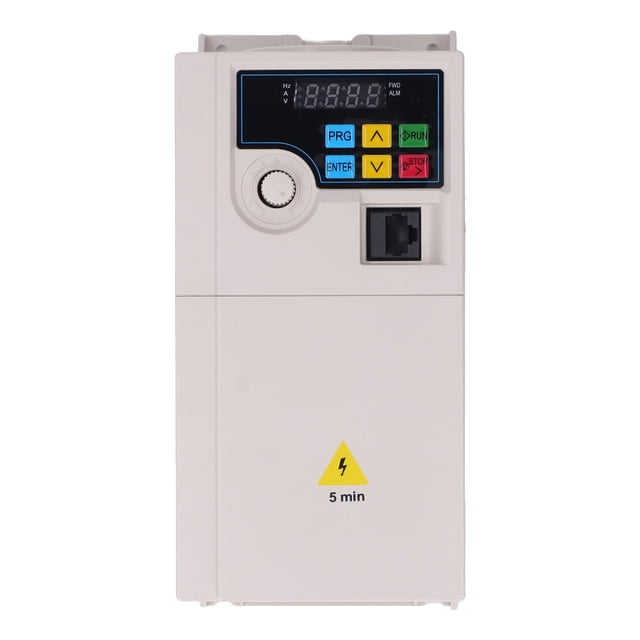 Convertidor De Frecuencia, Variador De Frecuencia De Tipo Flexible Con Comunicación 485 Entrada Trifásica De 380 V Salida Trifásica De 0-380 V 5,5 KW, Pantalla LED