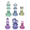 thumbnail image 2 of Juego de 6 moldes de resina de ajedrez 3D International Chess Piece Moldes de silicona para fundición de resina Moldes de silicona epoxi, 2 of 5