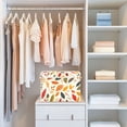 thumbnail image 4 of Yayeee Collapsible Cube Storage Bin with Lid Fabric Closet Decorative Basket with Handles, Colorful Leaves, 4 of 7