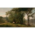 thumbnail image 2 of James McDougal Hart 24x15 Gold Ornate Framed and Double Matted Museum Art Print Titled - Gleneida Lake, Putnam County, New York (1863), 2 of 4