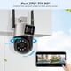 thumbnail image 3 of camara vigilancia wifi, Cámara de seguridad CCTV para exteriores, dispositivo de vigilancia con visión nocturna a Color, Wifi, ICsee, 8MP, 4K, lente Dual, PTZ, IP, IA, detección humana, 3 of 3