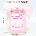 thumbnail image 4 of Valentines Day Cards for Kids 54 Pcs Mason Jar Happy Valentine's Day Card Paper Candy Holder Card DIY Valentine Exchange Greeting Cards Gifts 3.5x6 Inch, 4 of 4