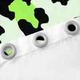 thumbnail image 5 of YST Kids Cheetah Print Curtains Green Leopard Print Blackout Curtains, Woodland Jungle Curtains & Drapes Cheetah Bedroom Curtains, Wild Safari Animal Window Treatments, 5 of 6