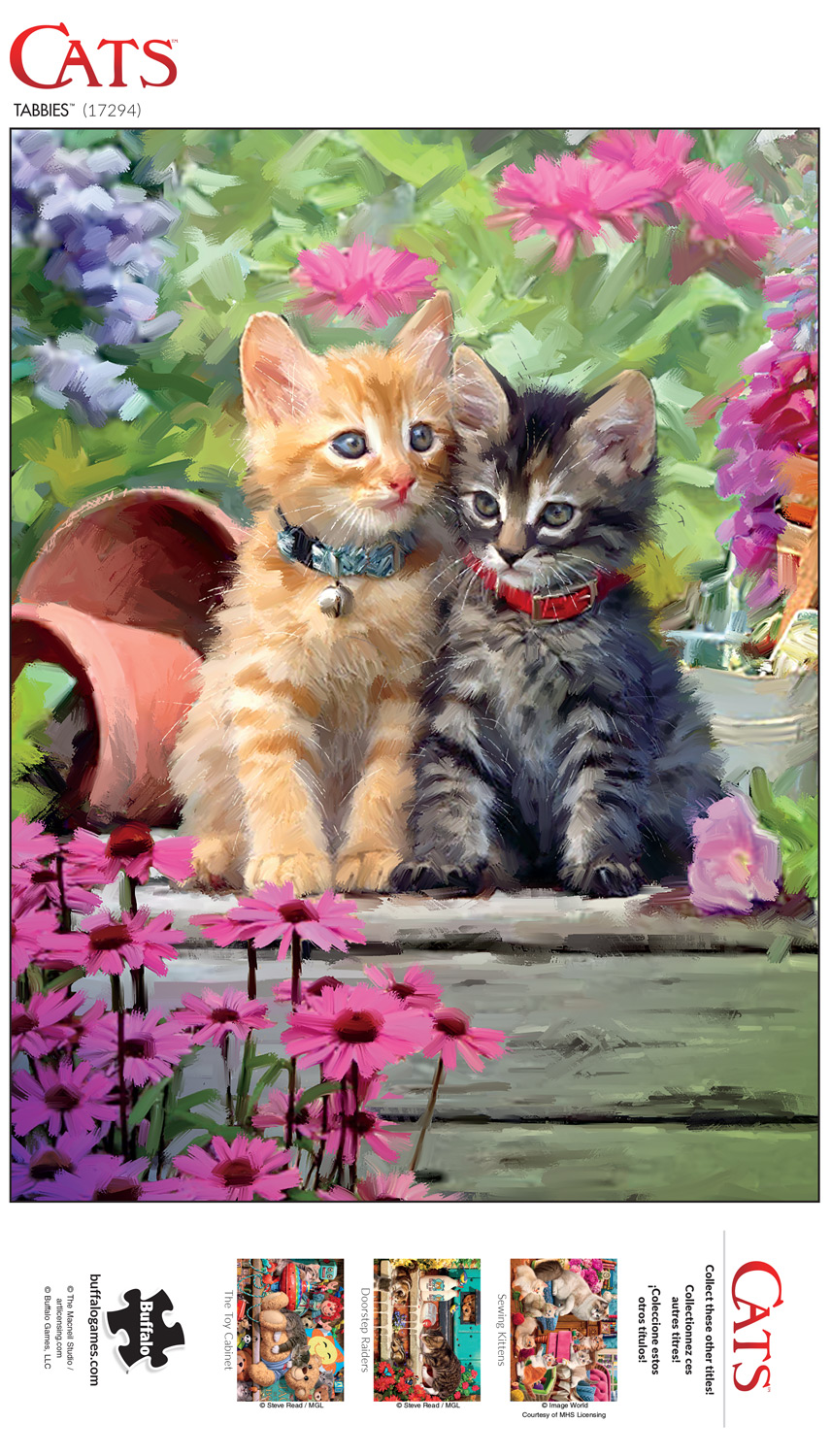 Buffalo Games Cats - Tabbies 750 Pieces Jigsaw Puzzle