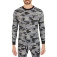 thumbnail image 4 of Men's Smith's Workwear 2-piece Thermal Set Color: Black Camo Size: M, 4 of 5