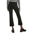 thumbnail image 2 of Kenneth Cole womens  High-Rise Cropped Kick Flare Jean, 0, Black, 2 of 2