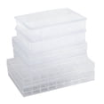 thumbnail image 4 of Watch Parts Organizer, 10 12 18 Grids Sturdy Watch Parts Storage Box Plastic Transparent 6 Pcs Waterproof  for Repair, 4 of 8