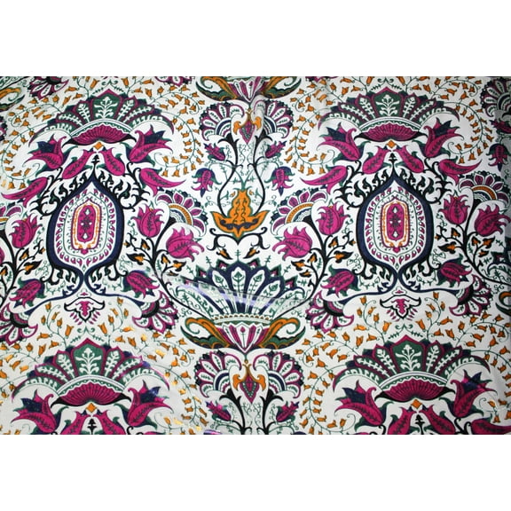 Decorative Silk Inc. 100% SILK VELVET BURNOUT FABRIC 45”  WIDE BY YARD (AQUA-AA27)