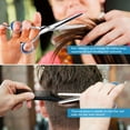 thumbnail image 3 of Professional Hair Cutting Thinning Scissors Barber Shears Hairdressing Set, 3 of 7