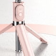 thumbnail image 2 of Portable Selfie Stick Phone Tripod, Light Rosy Selfie Stick For Smartphone, 2 of 5