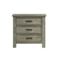 thumbnail image 3 of Picket House Furnishings Damen 3-Drawer Nightstand in Drift Grey, 3 of 8