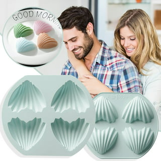 CLZOUD Cake Pop Molds Love Cake Mold Silicone Heart Chocolate