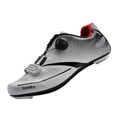 thumbnail image 4 of Zapatillas de ciclismo de carretera con cordones rápidos - Zapatillas de bicicleta de carreras cómodas y transpirables - y tamaños para Blanco 42 Baoblaze Calzado de bicicleta de carretera para hombre, 4 of 8