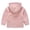 Pink, variant on IROINNID Baby Boys Girls Graphic Print Shearling Warm Jacket Fleece Hooded Zipper Coat