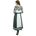 thumbnail image 1 of Phagun Ethnic Cotton Printed Designer Kurta Gray Anarkali Tunic Kurti Dress-16, 1 of 1