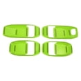 thumbnail image 1 of Cubierta de Tazón de Mango de Puerta Interior para Jeep Wrangler Gladiator JT 4DR 2018-2024 Marco de Decoración de Mango de Puerta Interior Verde Claro ABS 4 Pcs, 1 of 6
