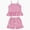 009baby girl outfits-Hot Pink, variant on Toddler Baby Girl Outfits Solid Summer Clothes Bow-tie Sleeveless Top and Ruffled Shorts Kaprioy Toddler Girl Clothes 18 24 Months 2T 3T 4T