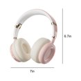 thumbnail image 6 of Yufenmy Clearance!Under $25,Wireless Bluetooth Over Ear Headphones Built-in Microphone,Sweat Resistant Earphones Wireless Headset,Deep Bass for Home Office Cellphone PC, 6 of 6