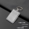 thumbnail image 3 of thinsony Acrylic Blank Keyring Photo Insert Transparent Keychain Frame Key Chain Fashion Clothes Handbag Waist Hanging Gifts Keys Type 3, 3 of 6
