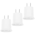 thumbnail image 4 of SHISUYAN 3pcs Lamp Holder Adapter E27/ Plug In Light Socket Outlet Adapter Us Plug, 4 of 7