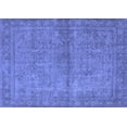 thumbnail image 1 of Ahgly Company Indoor Rectangle Oriental Blue Industrial Area Rugs, 5' x 7', 1 of 4