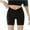 Black, variant on Matoen Women's Mid Waist Underwear Shorts Anti Chafing Bike Shorts Boyshorts Panties Regular & Plus Size