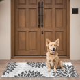 thumbnail image 4 of Bohemian Retro Floral Non-Slip Entryway Door Mat,Boho Indoor Decor Durable Low Plush Door Mat,Washable Welcome Rug for Patio Hallway Home Decor 16x47 Inches, 4 of 6
