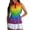 Rainbow Heart, variant on Uorisanigo Rainbow Heart Womens Moisture Wicking Casual Tennis Activewear Size XS Soft Sleeveless Hiking Running Workout Tops for Women Quarter Zip Pullover