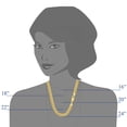 thumbnail image 3 of 10k Yellow Gold Curb Hollow Chain Necklace, 5.3mm, 20", 3 of 5