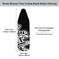 thumbnail image 5 of HELLHERO Iron Board Cover 15x54 Inch Stretch Fit Elastic Edge Ironing Board Dust-Proof Cover Washable for Friends, 5 of 5