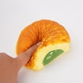 thumbnail image 6 of Rirozkan Squishies Sensory Stress Toys, Slow Rising Soft Fidget, Simulation Cream Puff Bread, Stress Relief Squeeze for Anxiety, 6 of 7
