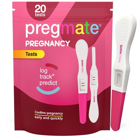 Pregmate 20 Pregnancy Midstream Tests (20 Count)