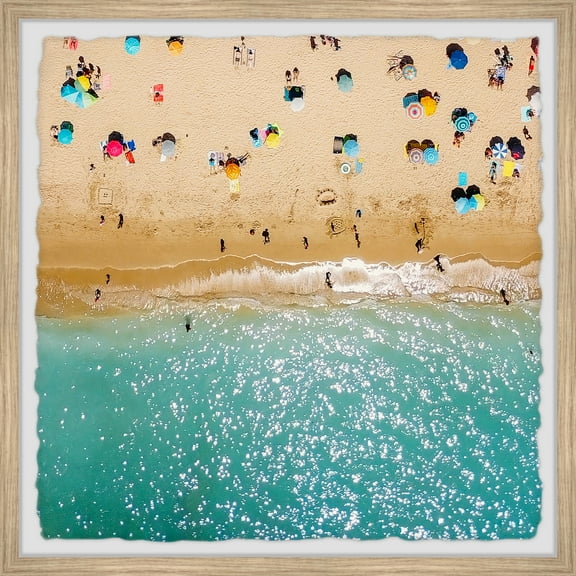 Marmont Hill Beach Vacation Framed Painting Print