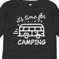 thumbnail image 4 of Inktastic It's Time For Camping with Camper Boys or Girls Long Sleeve Toddler T-Shirt, 4 of 5