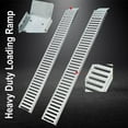 thumbnail image 6 of Garvee 1000 lbs Steel Loading Ramps – 72" x 9" Truck Ramps for ATV, Motorcycles, Lawn Mowers, and Pickup Trucks, 6 of 7