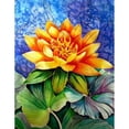 thumbnail image 1 of Cuadros Decorativos 5D bricolaje taladro completo forma redonda Lotus Rhinestone diamante dibujo decoración del hogar JShteea Nuevos Originales, 1 of 9