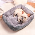 thumbnail image 2 of Mascota Cama Invierno Dormir Cómodo Cojín extraíble Cama Yuyangstore Casa de la cama del gato, 2 of 8