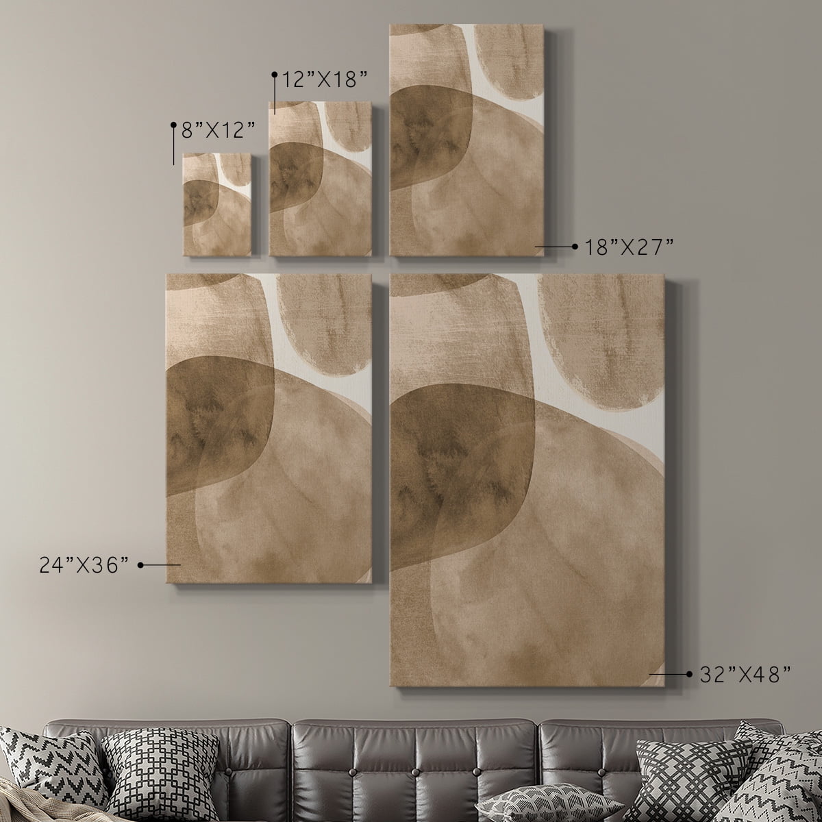 Neutral Object II Premium Gallery Wrapped Canvas - Ready to Hang