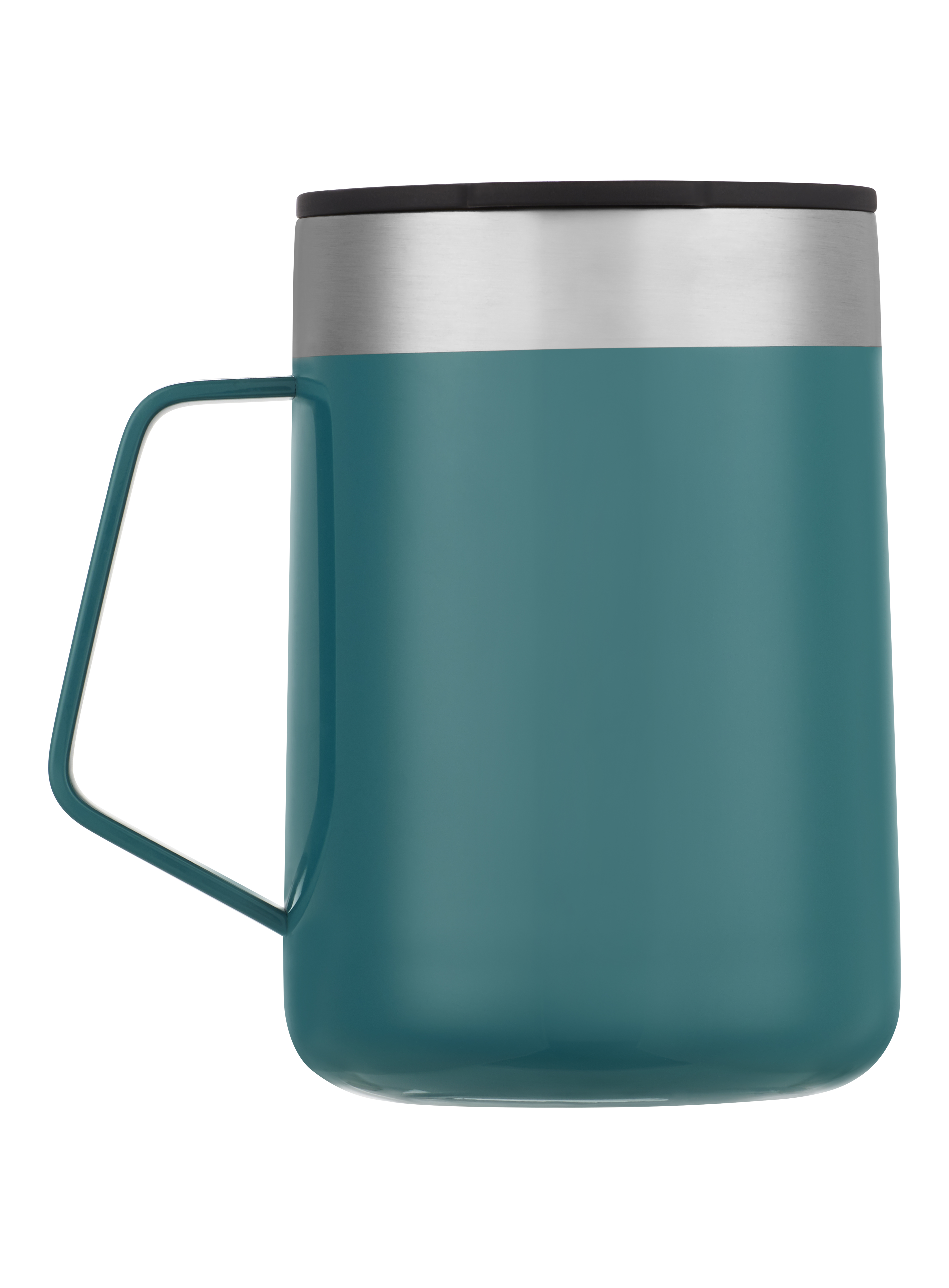 Contigo Streeterville Stainless Steel Mug with Splash-Proof Lid and Handle Spirulina Teal, 14 fl oz.