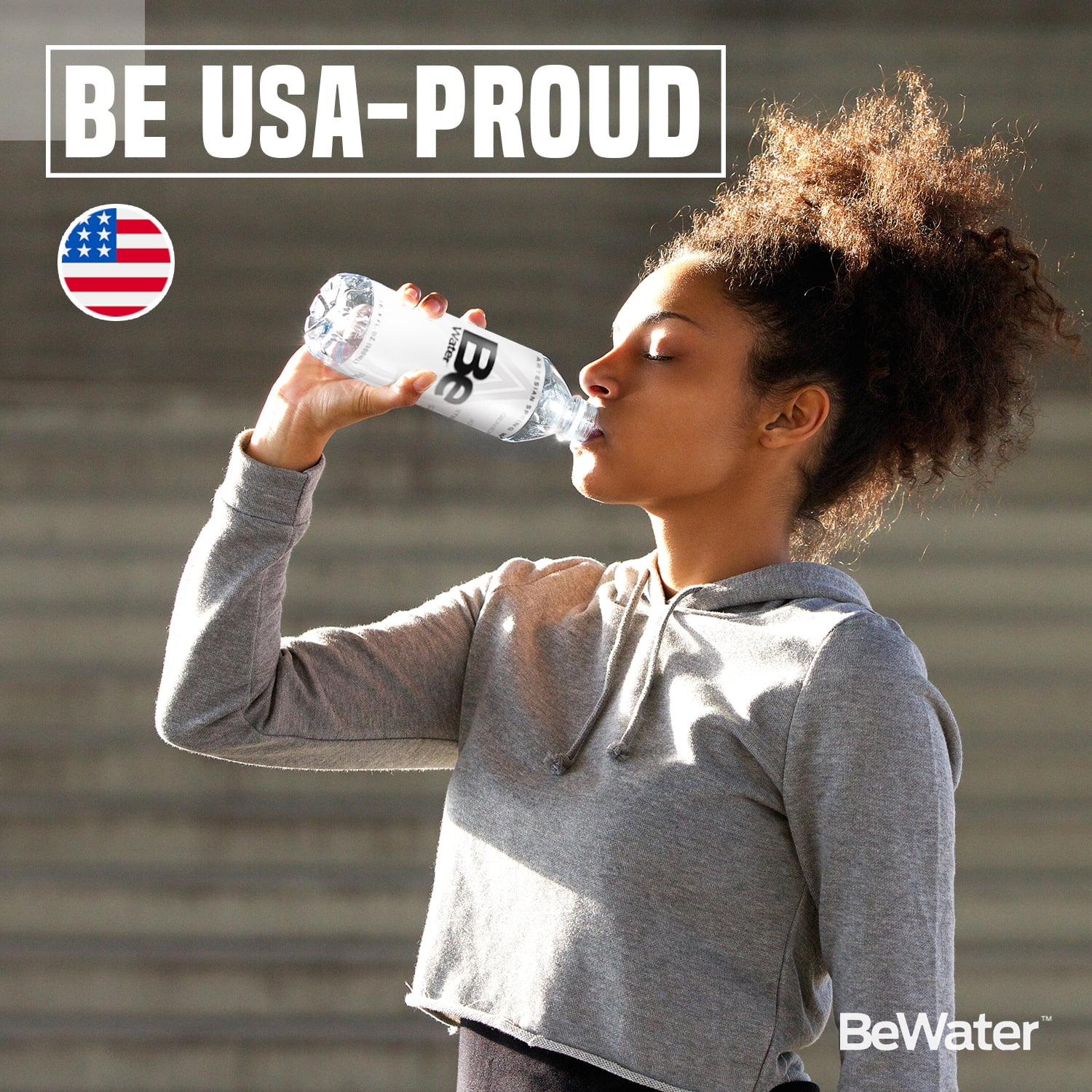 Be Water Artesian (4 cases of 6) from Natural Blue Ridge Mtn Wells & Pure Artesian Springs - Naturally Flowing, Safe Ionized Premium Bottled Drinking Agua Embotellada/Safe BPA Free Hydration
