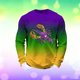 thumbnail image 2 of Camisa de Pijama para Hombre Fitness Home Wear Top con Estampado de Carnaval, Camiseta Casual de Ajuste Suelto para Dormir Y Salón Diario, Top Deportivo de Poliéster Suave, 2 of 7