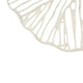 thumbnail image 4 of Creative Co-Op Handmade White Coral Shaped Paper & Metal Wall Decor (Set of 3 Sizes), 4 of 5