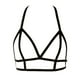 thumbnail image 1 of Brassiere Material Premium Cupsess Lencería Firmess Apasionada Misterioso Dulce Regalo Romántico Atmósfera Moda Cupless Bras Negro seitruly XX000635-02, 1 of 7