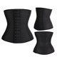 thumbnail image 5 of Faja moldeadora de cuerpo para mujer, faja moldeadora transpirable debajo del busto Irfora Negro XXXXL, 5 of 7