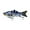 D-As shows, variant on Hovmgk Multi-Stage Fish Sinking Lures, Hand-Painted Realistic Swim Bait with Stainless Steel Rattle for Crappie, Catfish, Saltwater Fishing, 10cm ABS Plastic Fishing Lure
